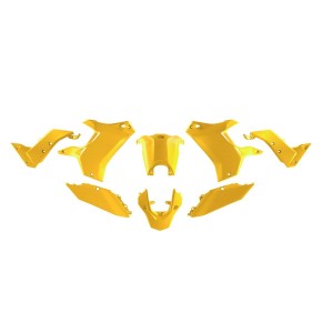 KOMPLET PLASTIKÓW RACETECH (RTECH) T7 REVOLUTION YAMAHA TENERE 700 '19-'24 ŻÓŁTY