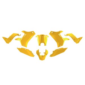 KOMPLET PLASTIKÓW RACETECH (RTECH) T7 REVOLUTION YAMAHA TENERE 700 '19-'24 ŻÓŁTY