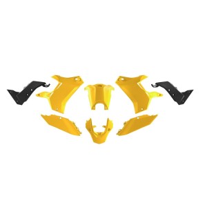 Komplet plastików RACETECH RTECH T7 REVOLUTION Yamaha Tenere 700 '19-'24 żółty/czarny