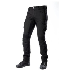 modeka spodnie spodnie jeansy motocyklowe city nomad trooper kolor czarny rozmiar xl