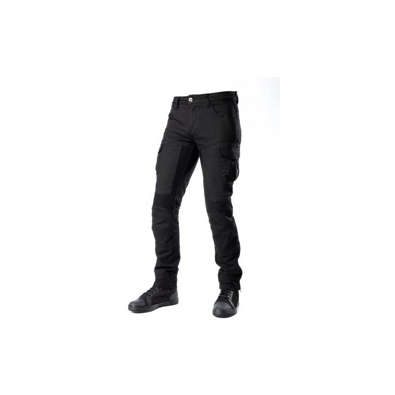 modeka spodnie spodnie jeansy motocyklowe city nomad trooper kolor czarny rozmiar xl
