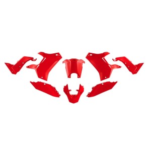 Komplet plastików RACETECH (RTECH) T7 Revolution Yamaha Tenere 700 '19-'24 czerwony
