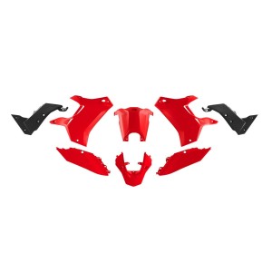 Komplet plastików RACETECH (RTECH) T7 Revolution Yamaha Tenere 700 '19-'24 czerwony/czarny