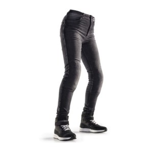 Spodnie jeansy motocyklowe damskie City Nomad Kim Black - czarny, rozmiar L