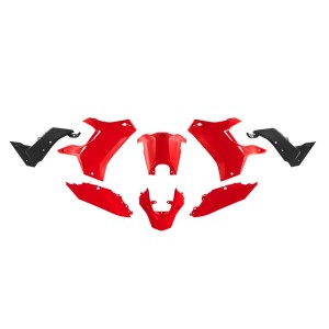 Komplet plastików RACETECH (RTECH) T7 Revolution Yamaha Tenere 700 '19-'24 czerwony/czarny
