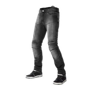 modeka spodnie jeansy motocyklowe city nomad max evo kolor czarny rozmiar 3xl