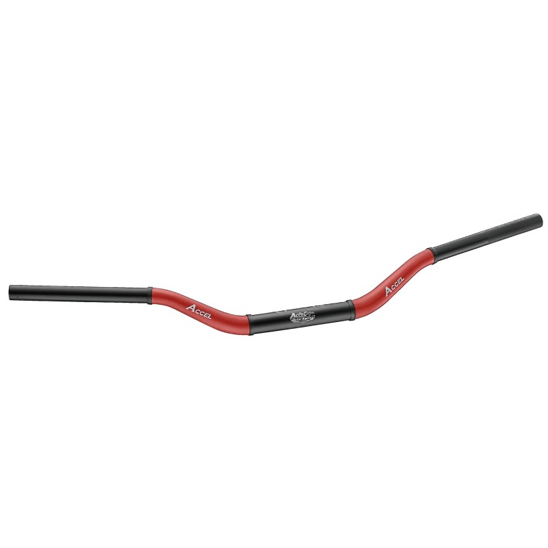 Kierownica aluminiowa 28,6 mm Taper MX Honda CR 790mm czerwony+czarny
