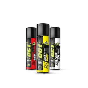 OC1 ZESTAW AREOSOLS Bike Shine 500ml + Chain Lube 500ml + Power Brake Cleaner 500ml (AKC)