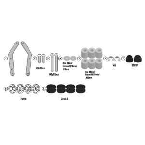 Kup KAPPA MOCOWANIE SZYBY 6121DTK KYMCO DINK R TUNNEL/FLAT 125/150 '23-'25 - Sklep Moto
