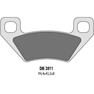 Klocki hamulcowe DELTA BRAKING KH395 Arctic Cat - zamienniki DB2011MX-D i DB2011QD-D