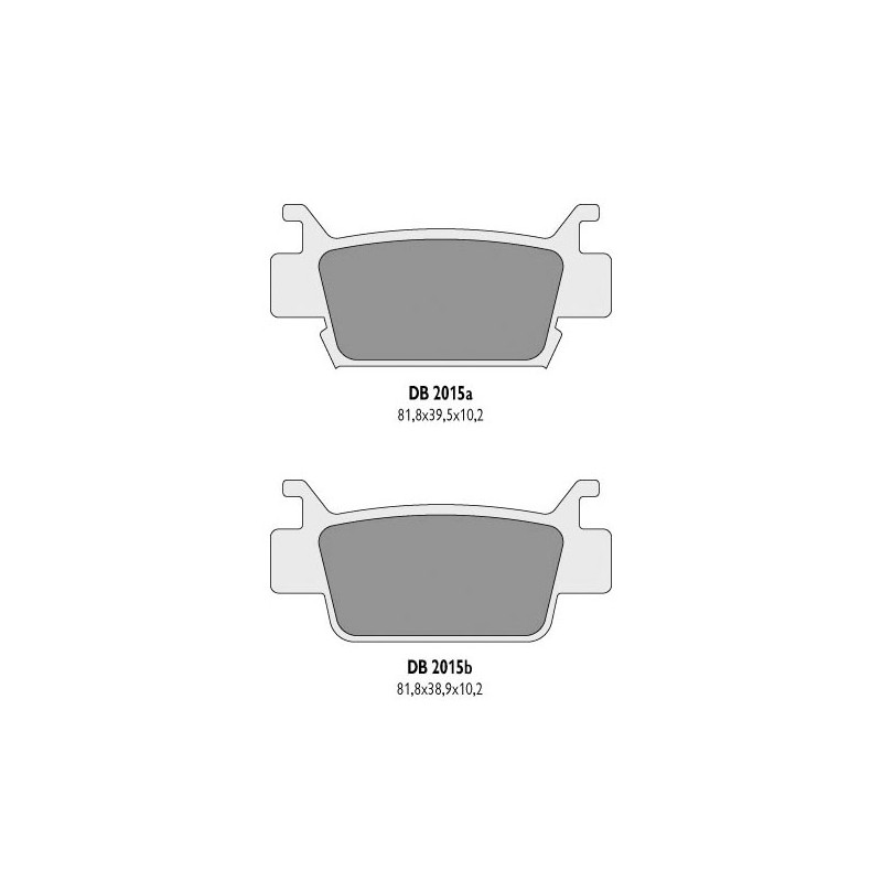 Klocki hamulcowe DELTA BRAKING KH410 do HONDA TRX - Zamiennik DB2015MX-D i DB2015QD-D