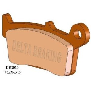 DELTA BRAKING KLOCKI HAMULCOWE KH131/3/KH233 TYŁ HONDA NSR 50 MINI '00-'09, XZ 50/100 '09-'19, NSF 250R '11-, CRF 230 '08-