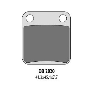 Klocki hamulcowe DELTA BRAKING KH54 zastępujące DB2371OR-D