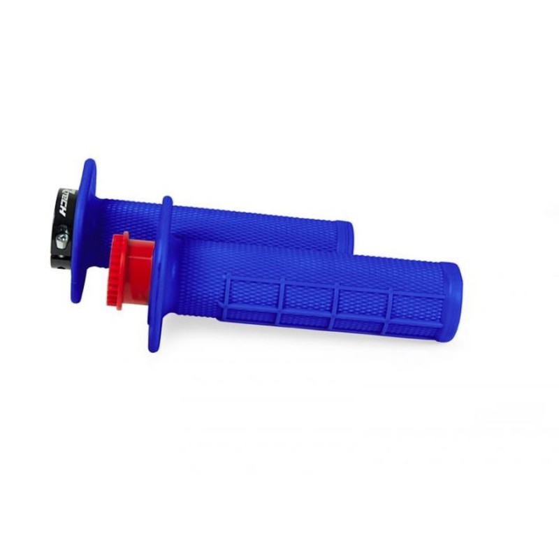 Manetki RACETECH (RTECH) R20 Lock-On Niebieskie + Adaptery Rolgazu