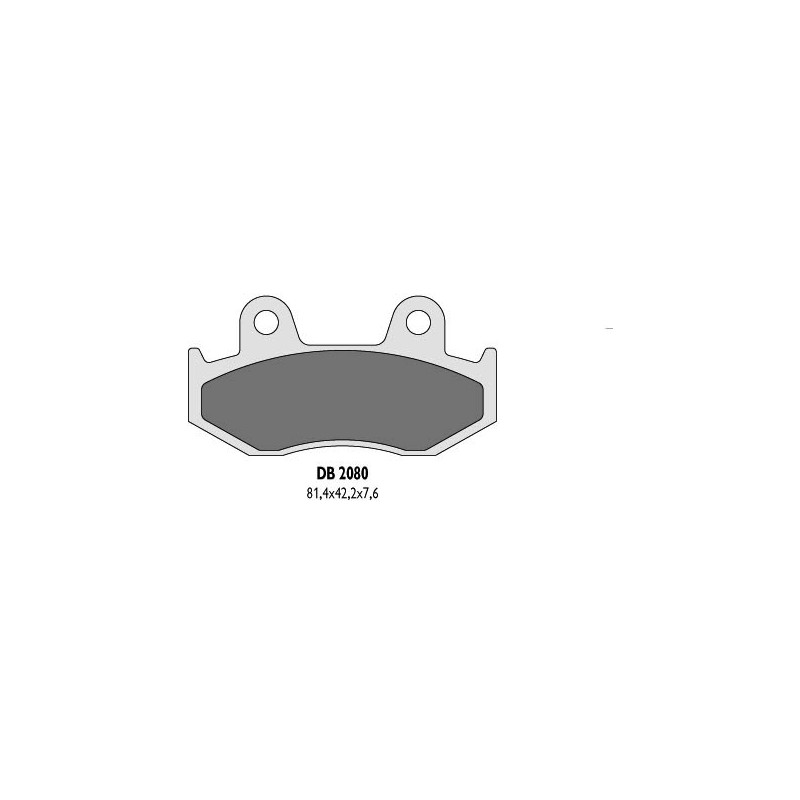 Klocki hamulcowe DELTA BRAKING KH92, KH323 - zamienniki DB2080MX-D i DB2080QD-D