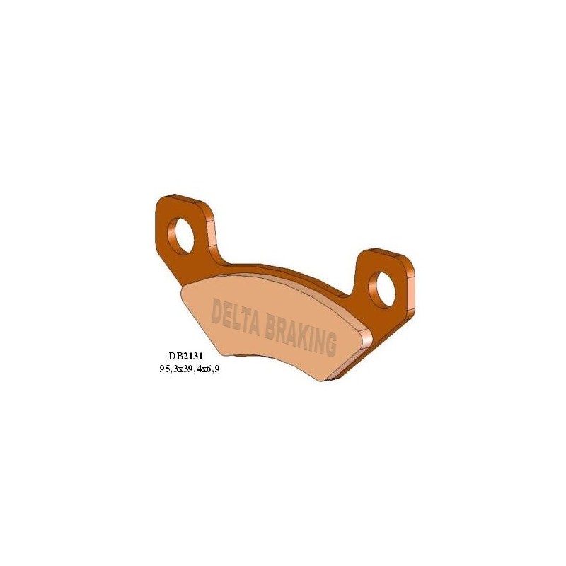 Klocki hamulcowe DELTA BRAKING KH398 do Can-Am DS 450 '08-'14 tył