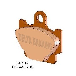 Klocki hamulcowe DELTA BRAKING KH81 - zamienniki DB2167MX-D i DB2167QD-D