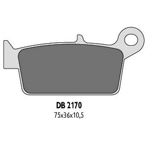 Klocki hamulcowe Delta Braking KH131 - zamiennik DB2170MX-D i DB2170QD-D