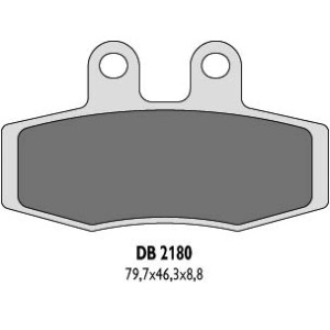 Klocki hamulcowe DELTA BRAKING KH132 - zamienniki DB2180MX-D i DB2180QD-D
