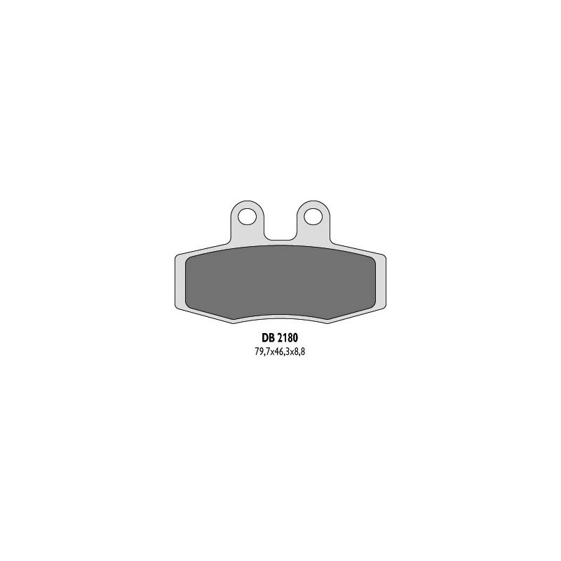 Klocki hamulcowe DELTA BRAKING KH132 - zamienniki DB2180MX-D i DB2180QD-D