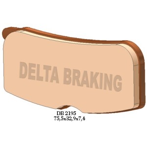 Klocki hamulcowe DELTA BRAKING KH474 do Can-Am Spyder RS / RS-S / RT / RT LTD / RT-S '10-12, RS SE5 / SM5 '08-09 - przód lewa st