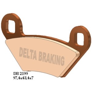 Klocki hamulcowe DELTA BRAKING KH475 Polaris - zamienniki DB2199MX-D i DB2199QD-D