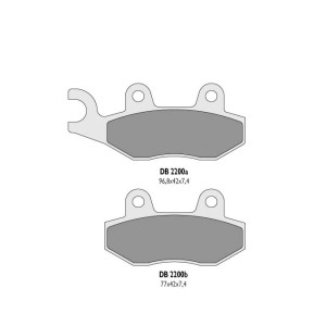 Klocki hamulcowe DELTA BRAKING KH135 / KH214 - zamienniki DB2200MX-D i DB2200QD-D