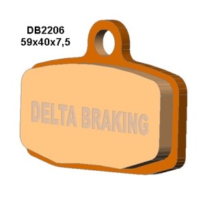 Klocki hamulcowe DELTA BRAKING KH612 KTM SX85 `12-20 przód - zamiennik DB2206MX-N, DB2206QD-N