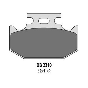 Klocki hamulcowe DELTA BRAKING KH152 zamiennik DB2210MX-N i DB2210QD-N