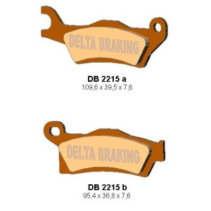 Klocki hamulcowe DELTA BRAKING KH617 do Can-Am Outlander i Renegade '12