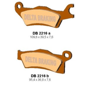 Klocki hamulcowe do Can-Am Outlander 800/1000 '12, Renegade 1000 '12 - Lewy Przód
