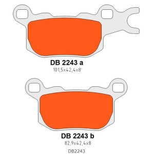 Klocki hamulcowe DELTA BRAKING KH684 do Can-Am Defender/Traxter 800/976