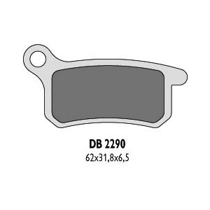 Klocki hamulcowe DELTA BRAKING KH357 do KTM SX65/85 - zamienniki DB2290MX-N i DB2290QD-N