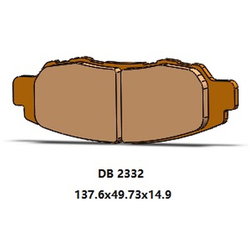 Klocki hamulcowe DELTA BRAKING KH670 do Polaris Slingshot 2000 '15-'18