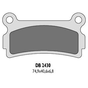 Klocki hamulcowe DELTA BRAKING KH164 - Sklep Motoryzacyjny
