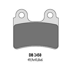 Klocki hamulcowe DELTA BRAKING KH303 - Zamienniki DB2450QD-D i DB2450MX-D