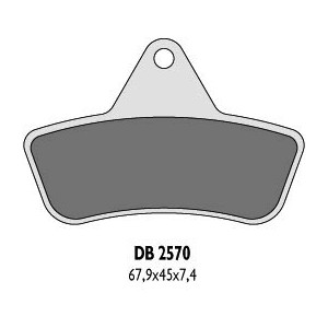 Klocki hamulcowe Delta Braking KH271 Arctic Cat`96-04 (F+R) - Zamiennik DB2570MX-D i DB2570QD-D