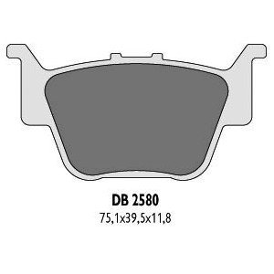 Klocki hamulcowe Honda TRX TYŁ - ZAMIENNIKI DB2580MX-D i DB2580QD-D