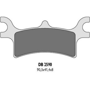 Klocki hamulcowe DELTA BRAKING KH314 Polaris tył - zamiennik DB2590MX-D i DB2590QD-D