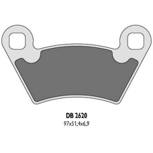 Klocki hamulcowe DELTA BRAKING KH354 - zamienniki DB2620MX-D i DB2620QD-D