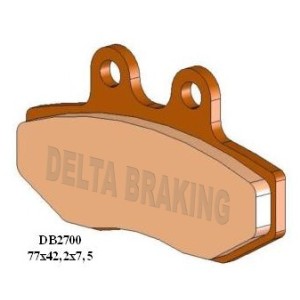 Klocki hamulcowe DELTA BRAKING KH167 - zamienniki DB2700MX-D i DB2700QD-D