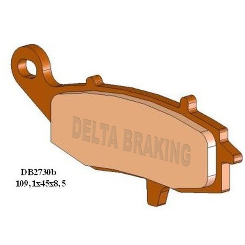 Klocki hamulcowe DELTA BRAKING KH229 - do Kawasaki ER-6F, KLE 650, Versys, ZR