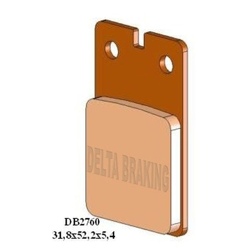 Klocki hamulcowe DELTA BRAKING KH99 do Aprilii TR 125/260, Benelli Devil/Spring, Malaguti Evolution/Raid