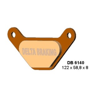 Klocki hamulcowe do Polaris Snowmobile - Delta Braking