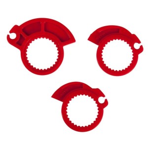 Manetki RACETECH RTECH R20 Lock-On (22+25mm) czarne + 3 adaptery Rolgazu do motocykli Beta