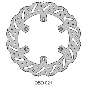 DELTA BRAKING TARCZA HAMULCOWA PRZÓD SUZUKI RM 125 '88-10, RM 250 '88-10, DRZ 250 '01-07, YAMAHA YZ 125 '01-16, YZ/YZF/WR 25