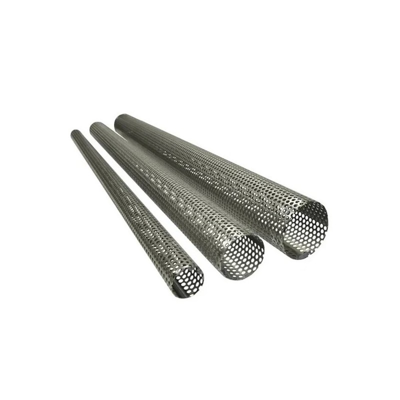 Rura perforowana do tłumika średnica 30mm długość 400mm - DEP PIPES