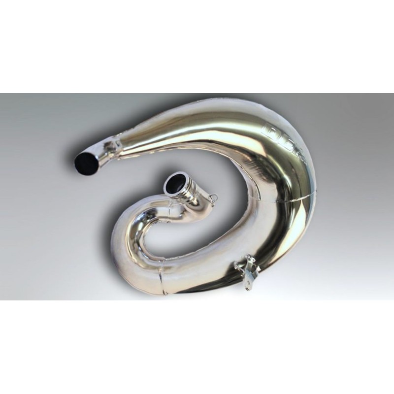 DEP PIPES PROMOCJA ARMOURED DYFUZOR/KOMORA/TUBA REZONANSOWA NIKLOWANA (FRONT EXHAUST PIPE NICKEL): KTM EXC 250/300 '17-'19, TP