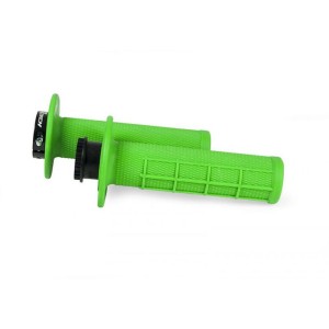 Manetki RACETECH R20 Lock-On 22+25mm Zielony Neon + 8 Adapterów Rolgazu