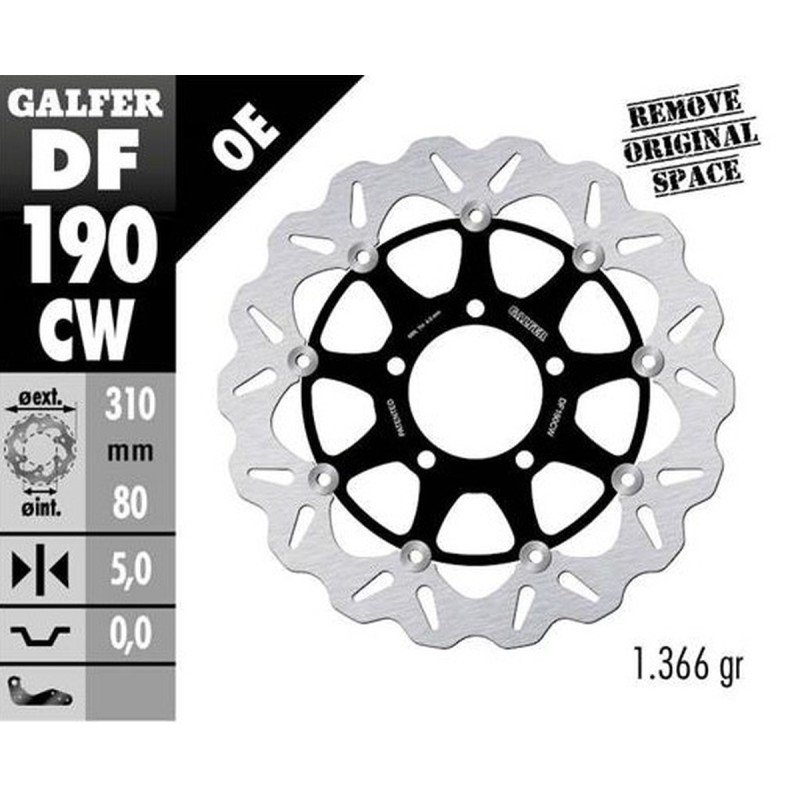 Tarcza hamulcowa przód Kawasaki Z 800 '13-: ZX-6R (636) '13-: ZX 10R Ninja '08-: Versys 1000 '15-: GTR 1400 '07: ZZ
